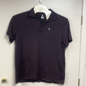 Little Donkey Andy Shirt XXL Mens Black Polo Shirt Stretch‎